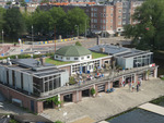De Amstel terras met zonnepanelen