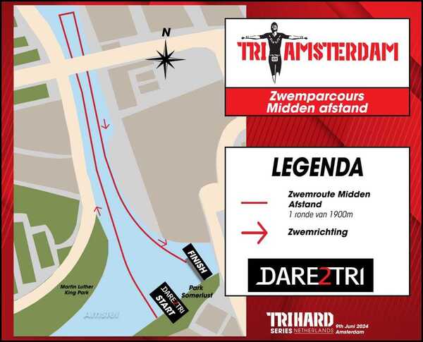 zwemparcours TRI AMSTERDAM