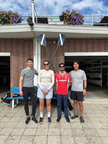 Geslaagd Martijn, Chiara, Andr&eacute; en Sasha